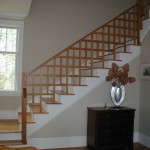 Oak Craftsman Style Stairs