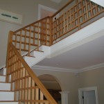 Oak Craftsman Style Stairs